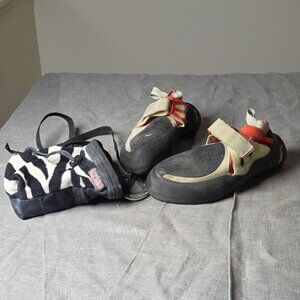 Butora Acro Orange Climbing Shoes Men's Size 12 US 46 EU Wide Fit Bouldering TNF